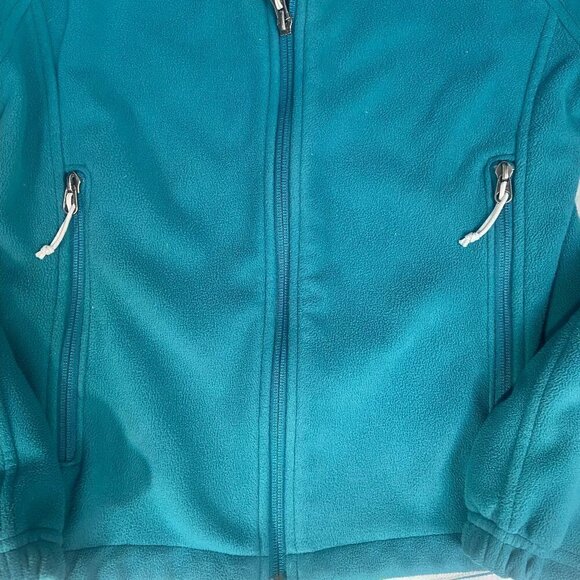 The North Face Windwall Fleece Jacket Turquoise Size Small - Picture 3 of 12